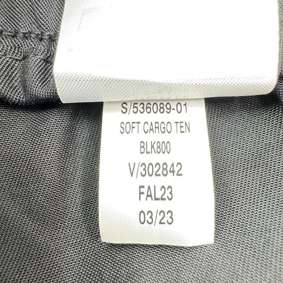 Banana Republic Cargo Jogger Pants Womens Petite Medium Black Soft Tencel - Picture 10 of 13